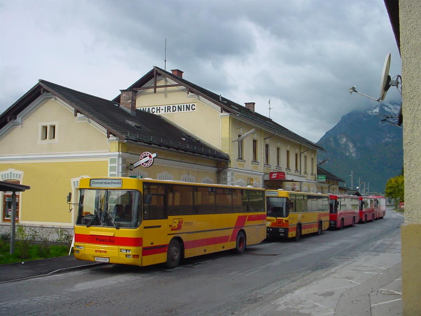 Schienenersatzverkehr Stainach 2002