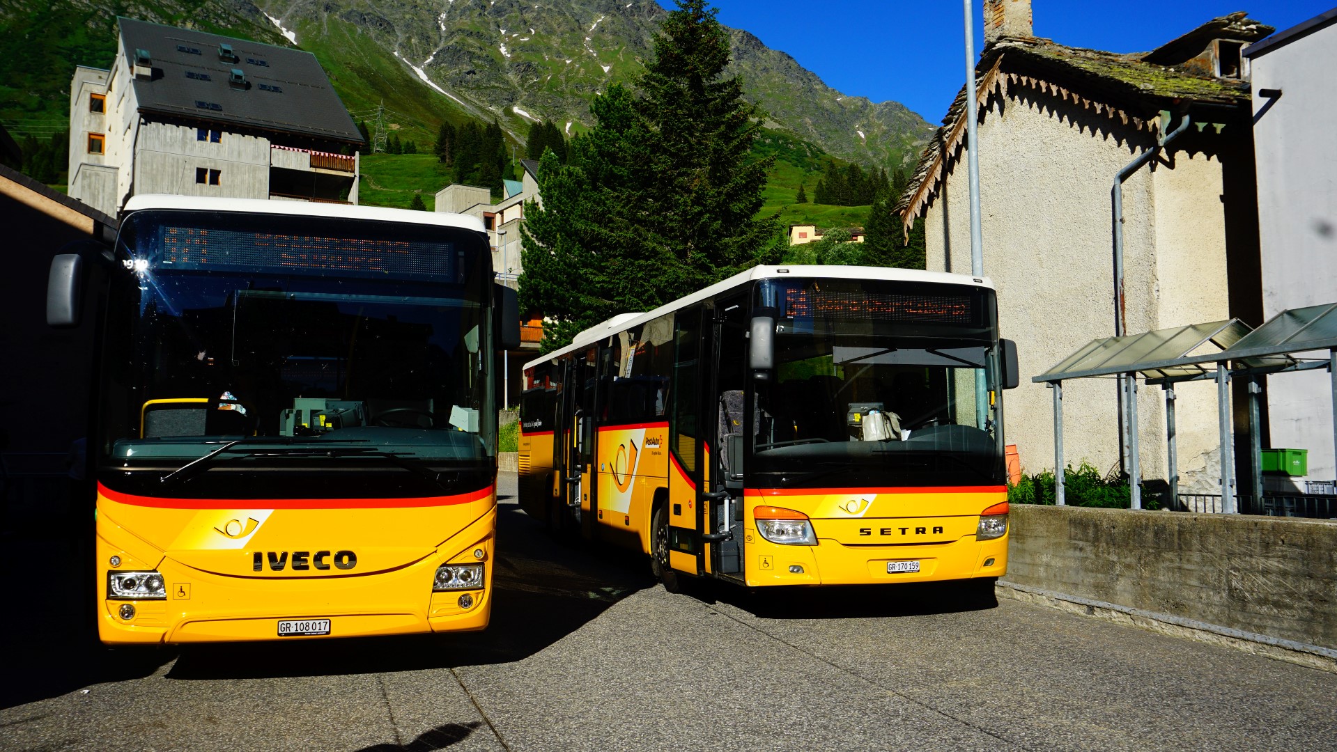 Postauto San Bernadino